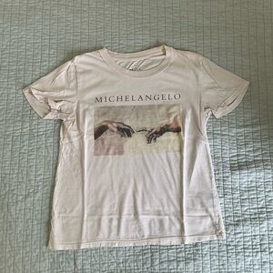 Michelangelo Kids T-Shirt - Cream